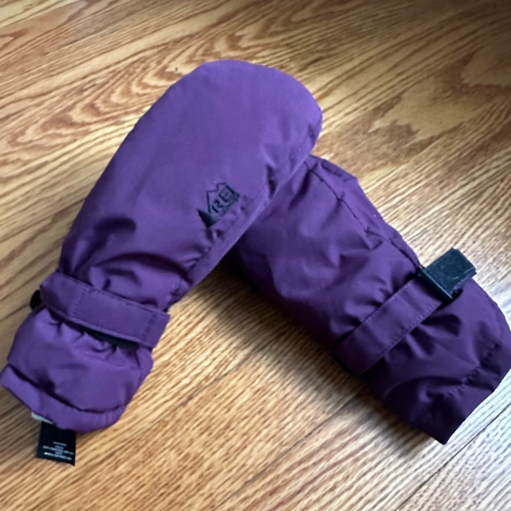 Ski Mittens - Snow Mittens - REI Co-Op - Excellent Condition- Kids Medium